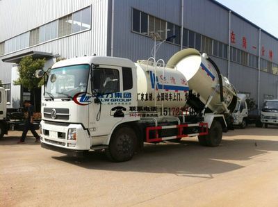 東風天錦吸污帶高壓清洗車價格及其在市政工程中的應用